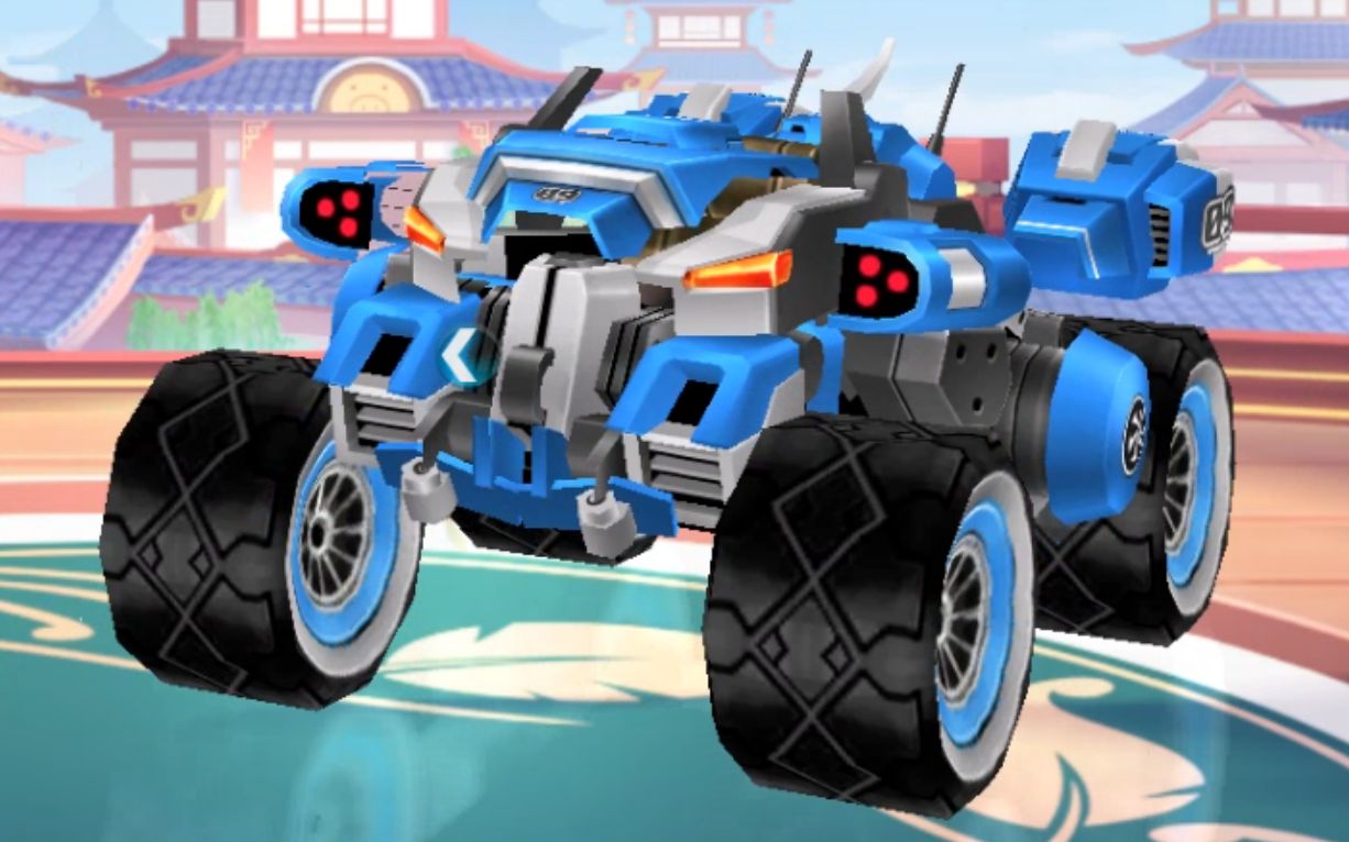 qq飞车最强t2雷诺机甲,堪称t车中的战斗机