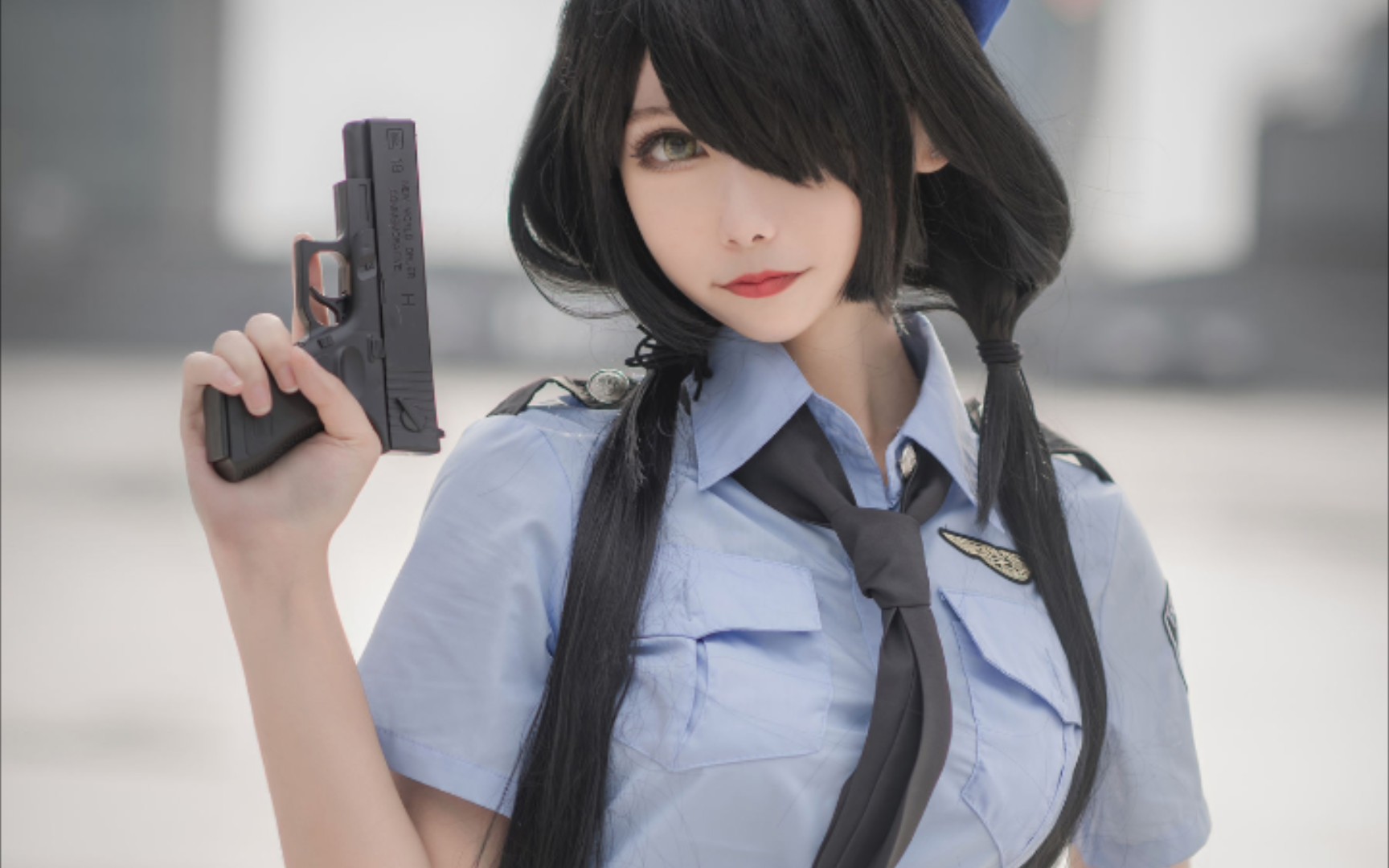 葵葵 cos- 狂三 女警