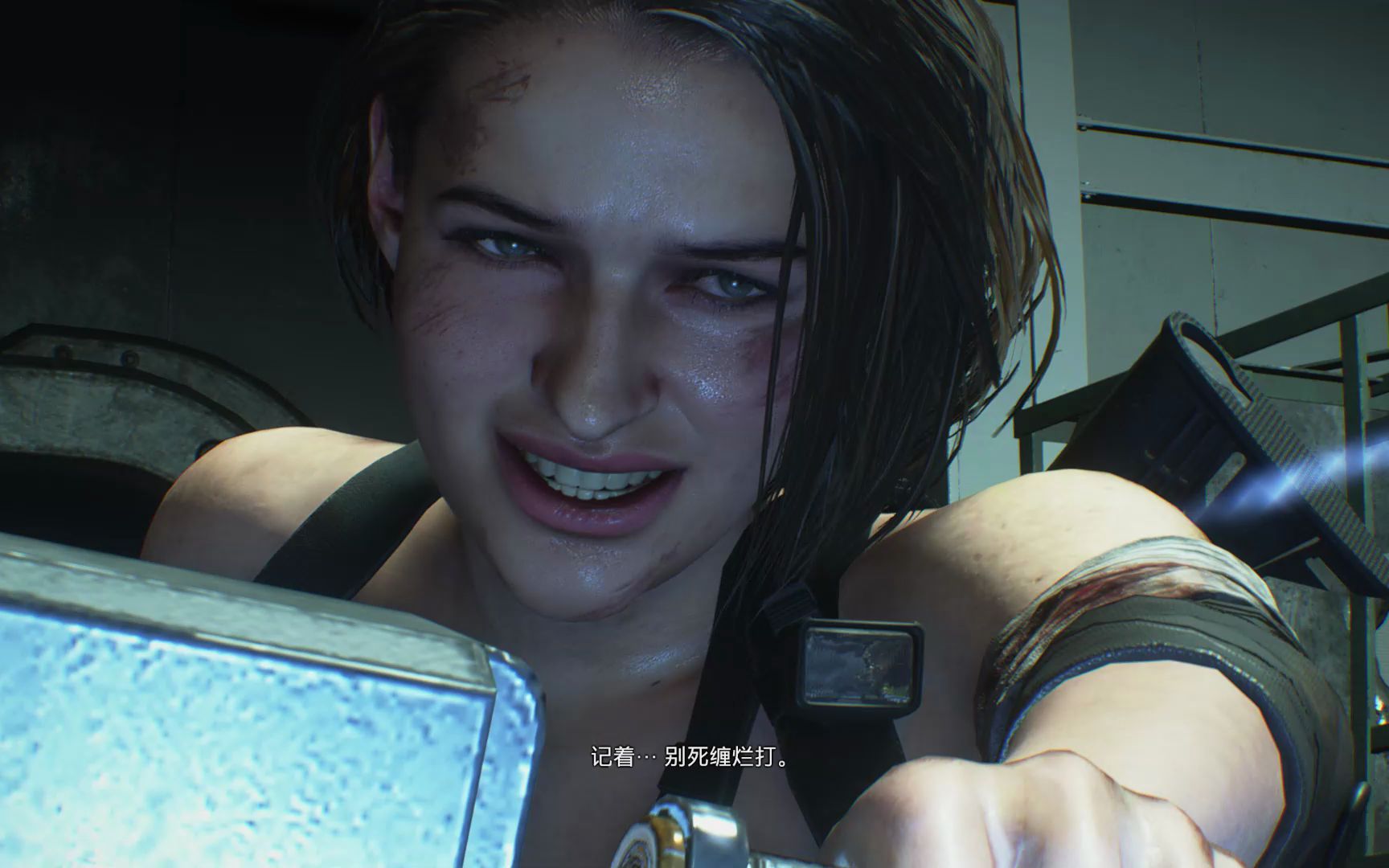 residentevil3生化危机3重制版最终boss很有压迫感