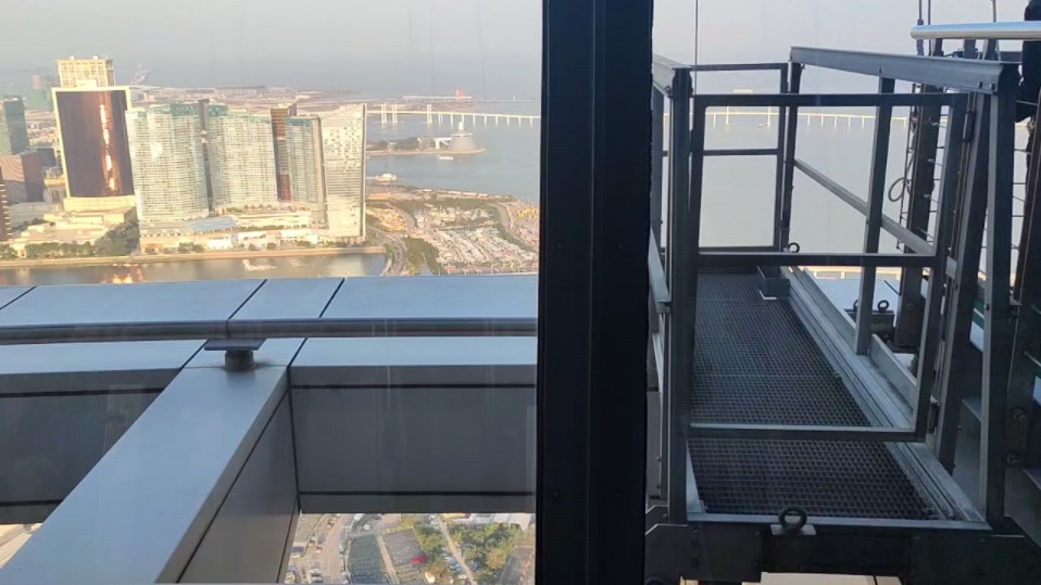 澳门旅游塔蹦极