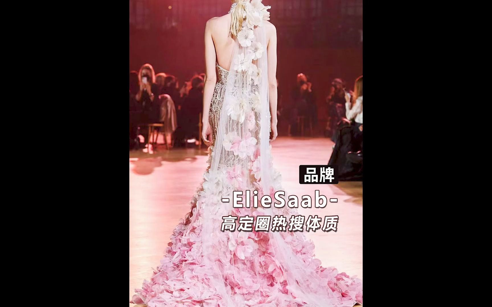 高定礼服天花板Elie Saab ,下一个被它宠爱的明星,会是谁呢哔哩哔哩bilibili