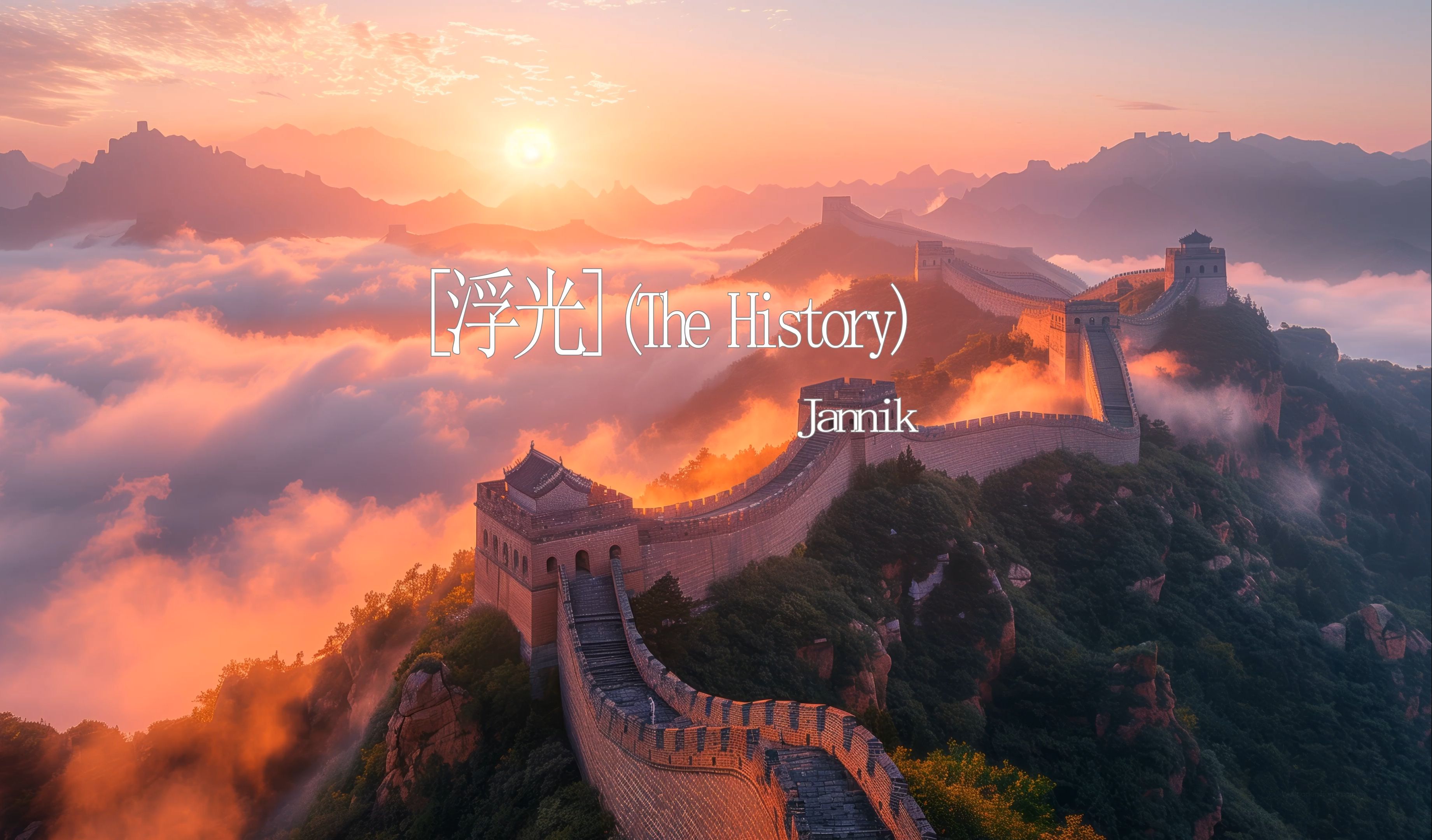 [图]浮光 (The History) - Jannik 历史如浮光掠影，时间如白驹过隙，匆匆而逝