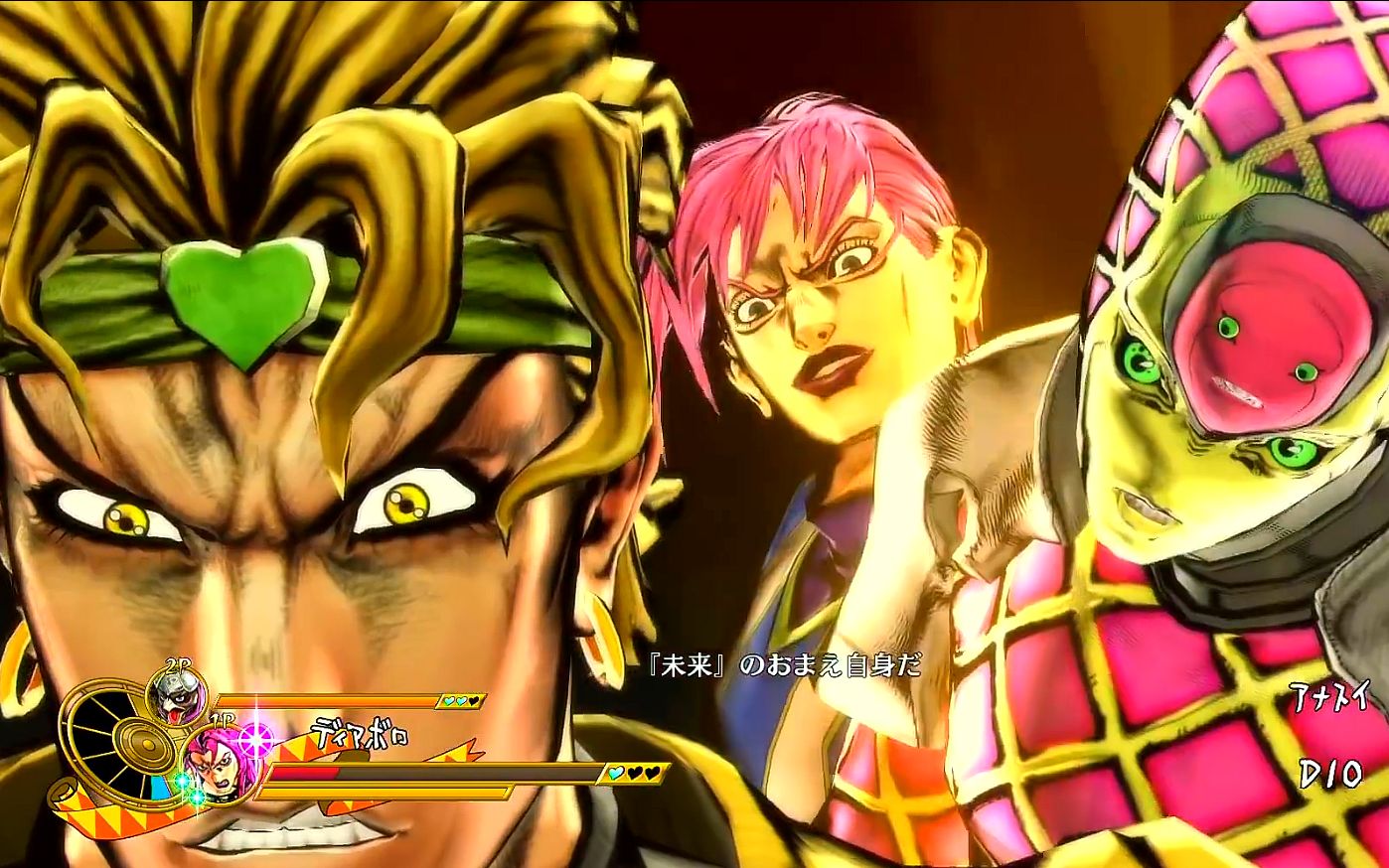 【jojo eoh】 时间停止vs 时间飞跃 diovs迪亜波罗 - 于时间停止过程