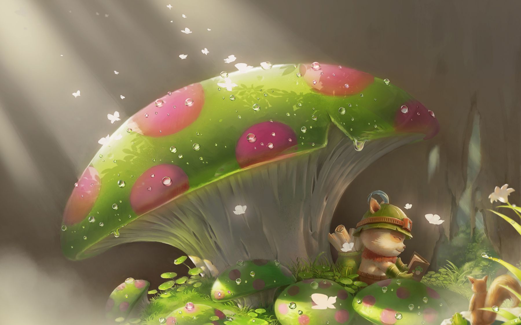 ps绘画一二三四提莫队长正在送命