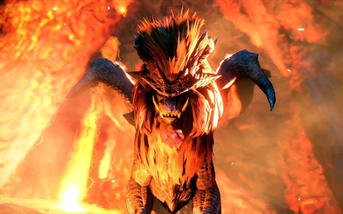 mhr 炎王龙 泡狐龙盾斧 7′40″ 无随从无牵无御龙