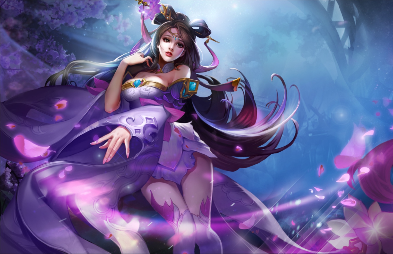 【王者荣耀全皮肤鉴赏10】貂蝉