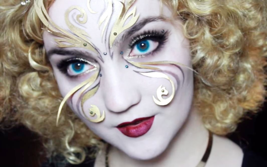 活动作品k女神klaire十二星座妆容系列狮子座