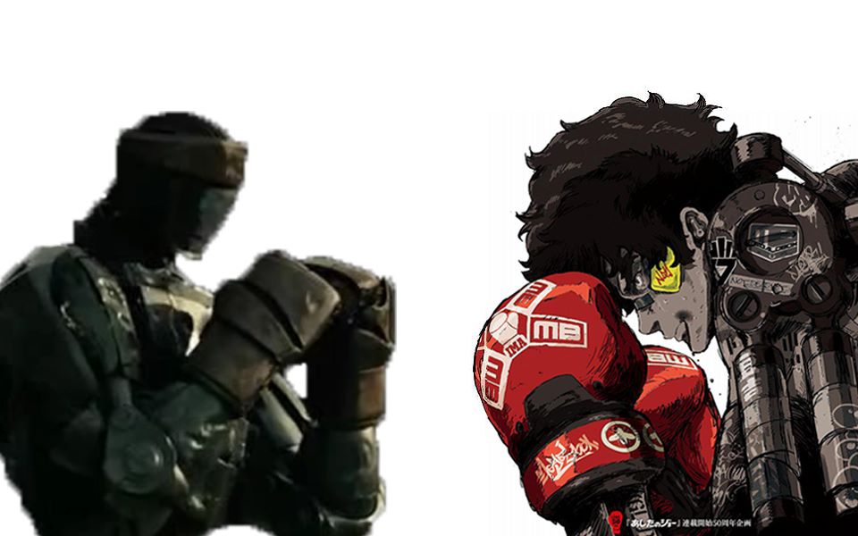 [图]【铁甲钢拳×Megalo Box】拳击是种浪漫