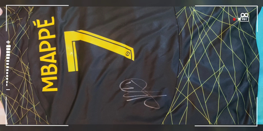 姆巴佩签名球衣