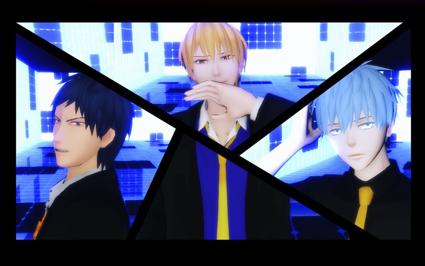 【黑篮MMD】病名为爱/【黄濑ⷩ𛑥퐂𗮐Š青峰】三人的病名は爱だった哔哩哔哩bilibili