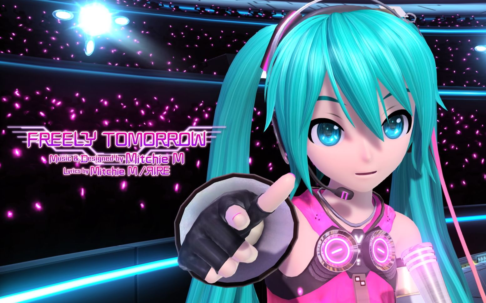 [图]“FREELY TOMORROW”初音未来Future Tone 原版PV 1080P 60fps