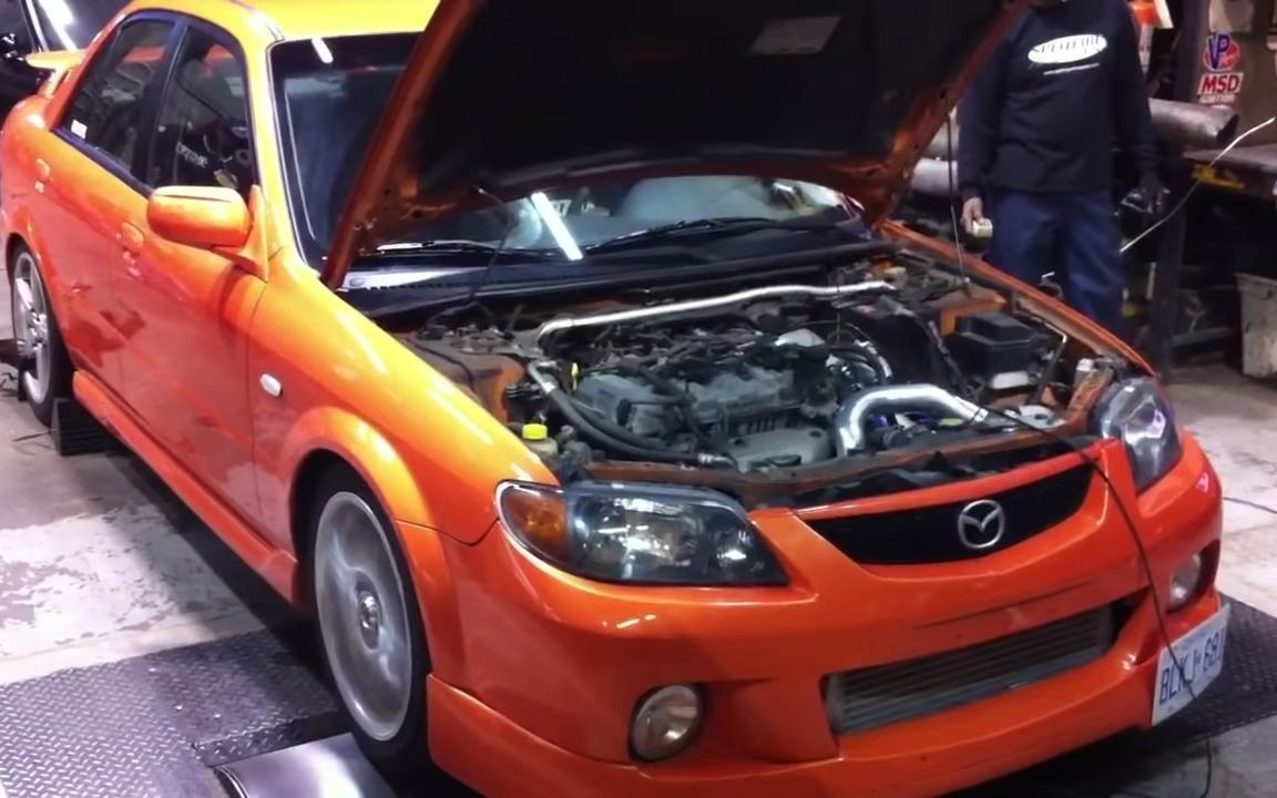 搬运马自达323mpsmazdaspeedprotegefamilia马力机测试