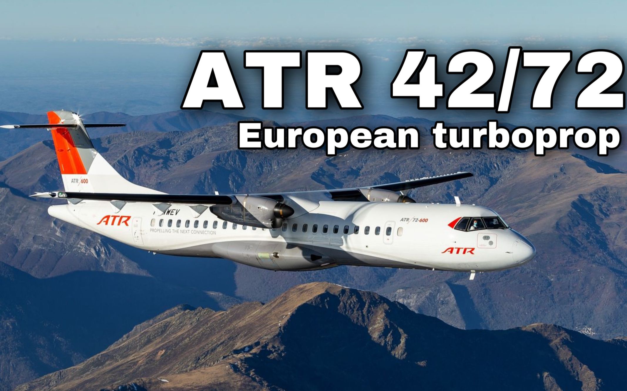 skyships欧式短驳车atr4272经典涡桨支线客机