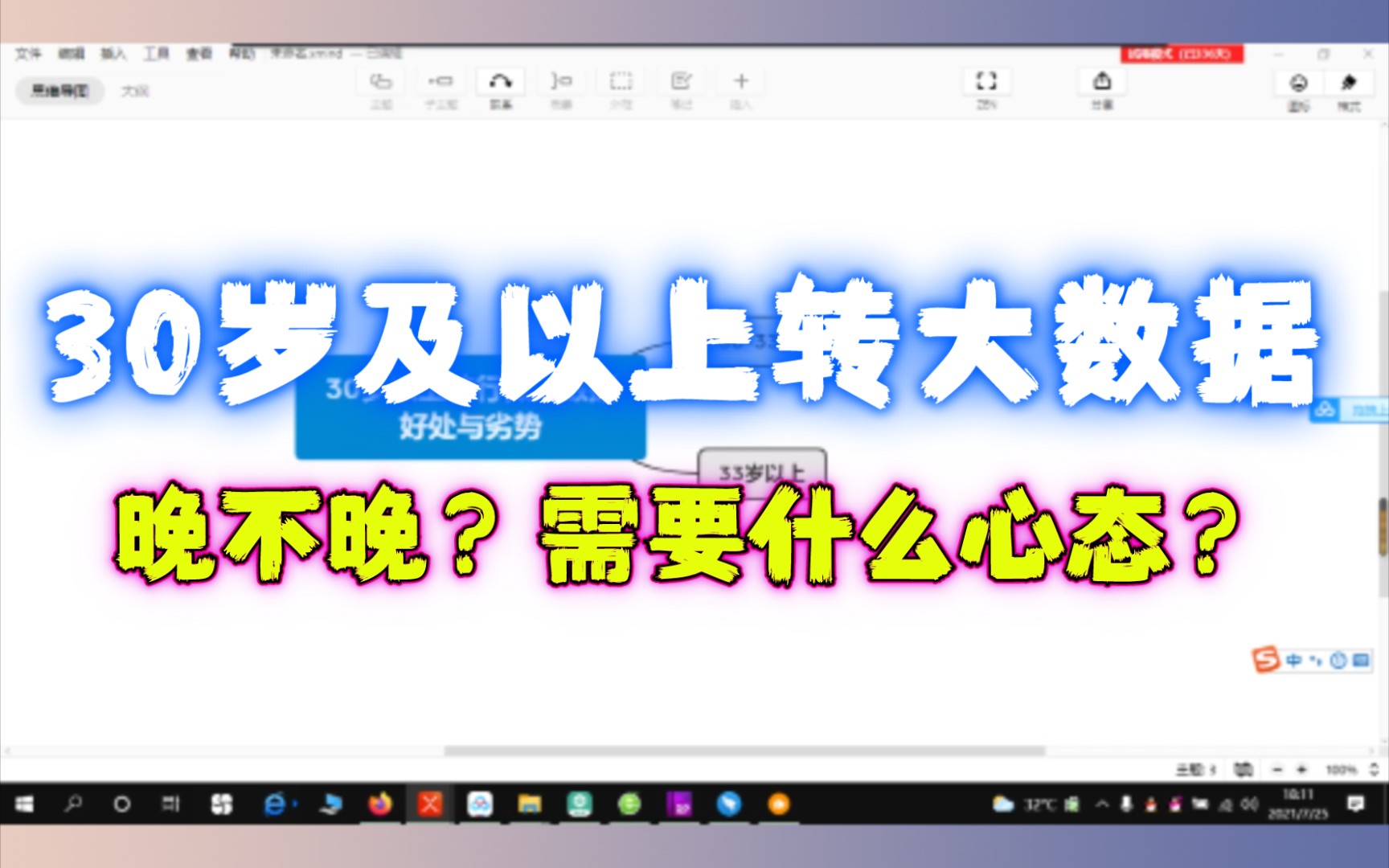 30岁以上的伙伴转大数据所面临现状分析?到底晚不晚?要不要转?老姜帮您分析!哔哩哔哩bilibili