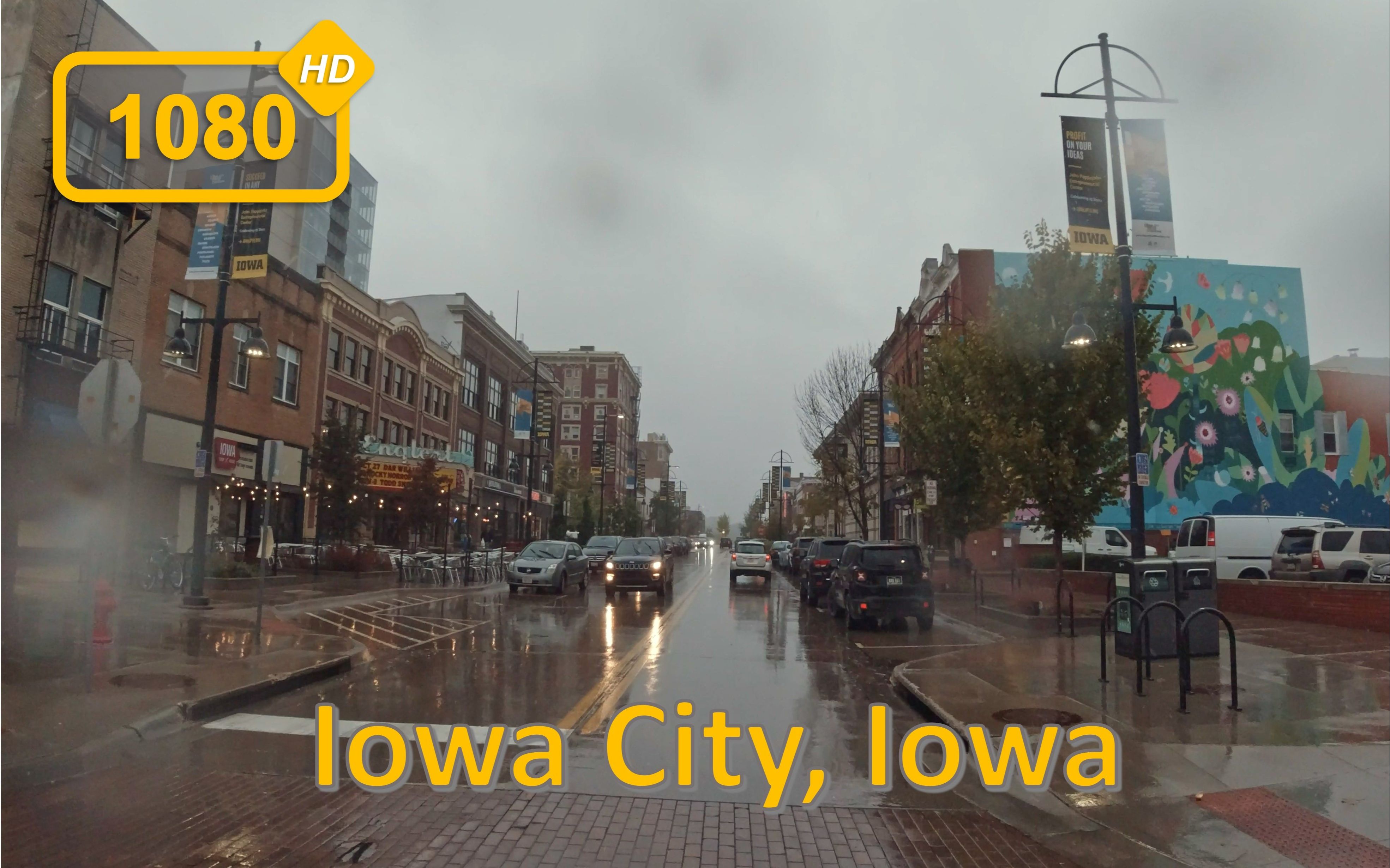 艾奥瓦市, 艾奥瓦州 Driving in Iowa City, Iowa  行车旅游Vlog哔哩哔哩bilibili