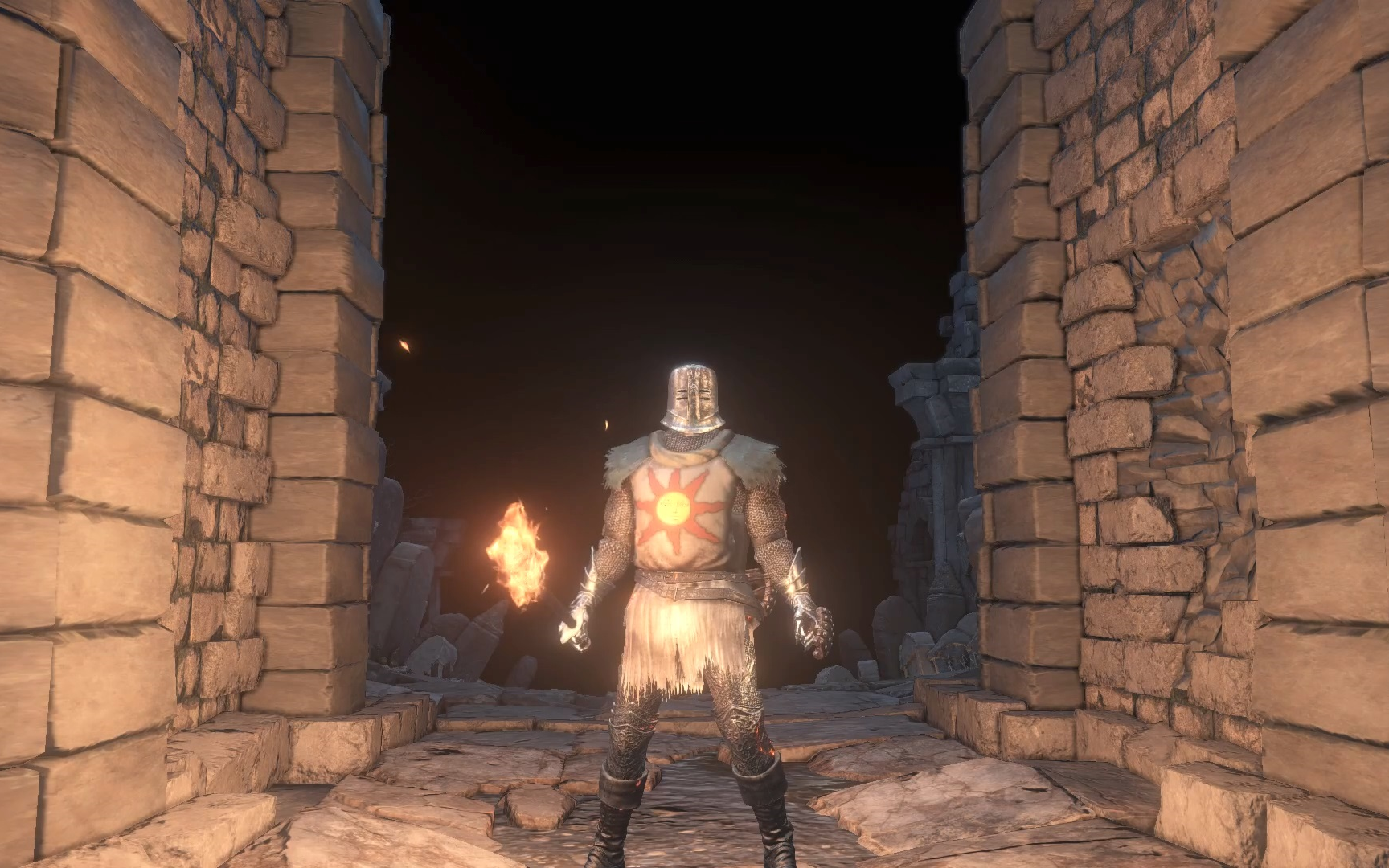 【黑暗之魂3】阳光基佬用幽魂火把处决英雄古达!啊!赞美太阳!