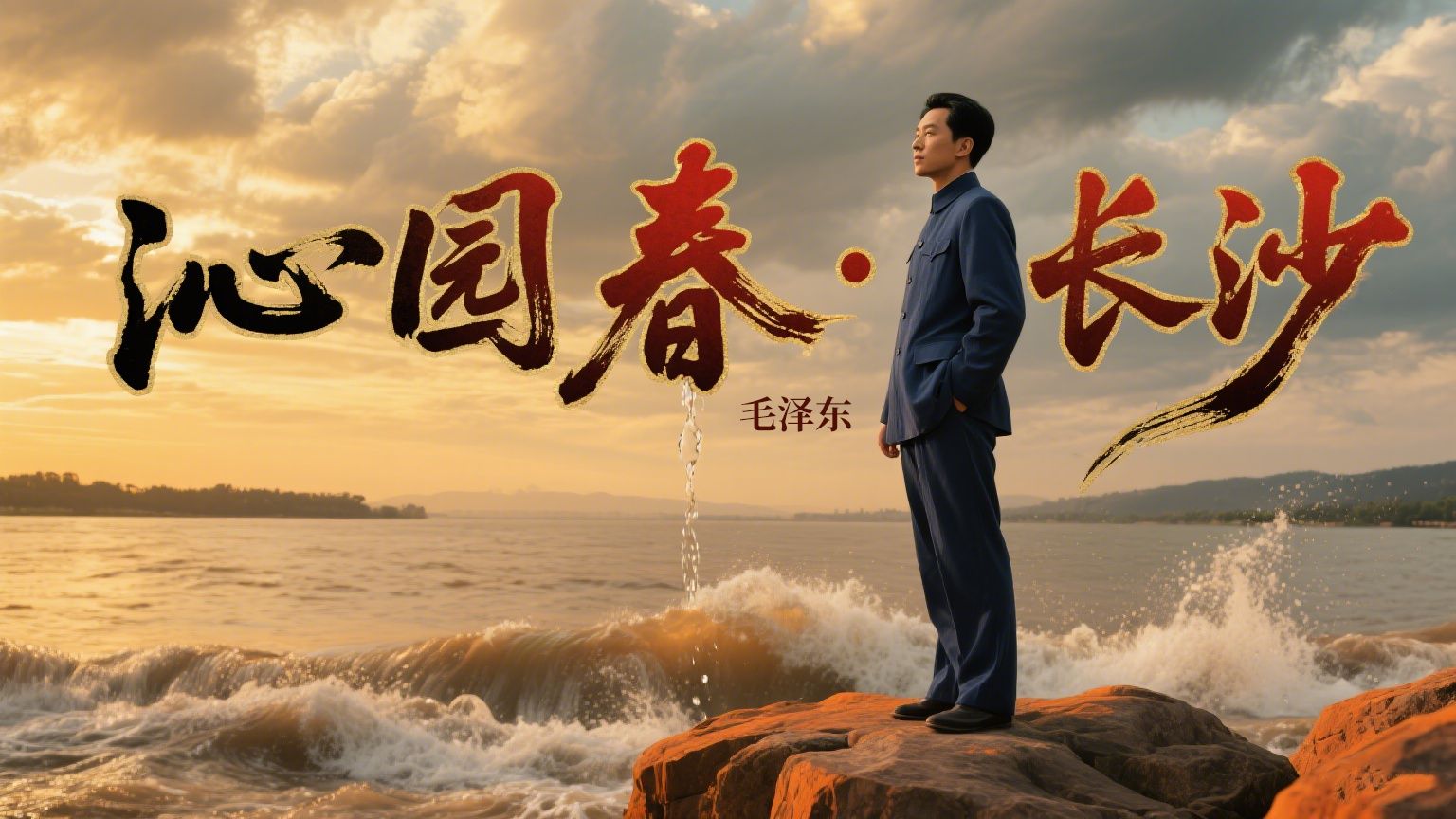 毛泽东《沁园春长沙》问苍茫大地，谁主沉浮