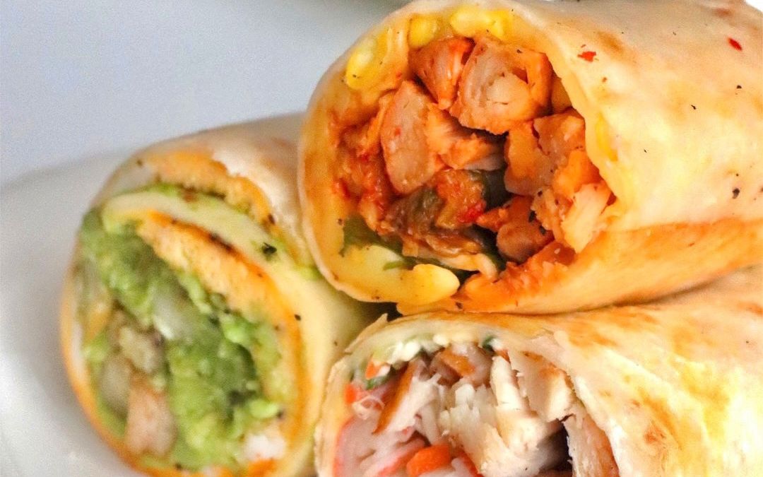 简单便捷的鸡肉卷饼03超适合做早餐或者简易的一人食_哔哩哔哩_bili