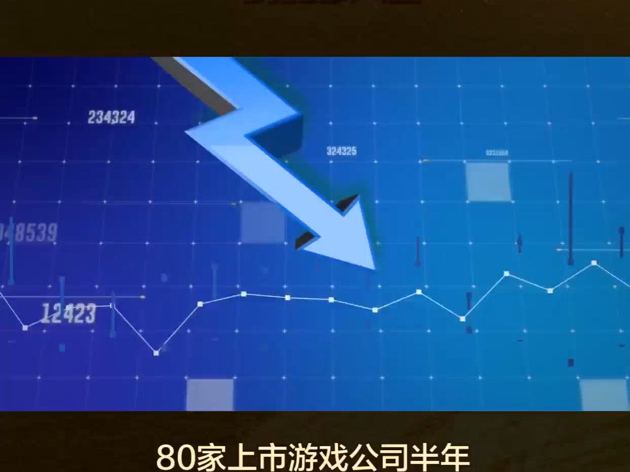 80家上市游戏公司半年报就是一场比惨大会哔哩哔哩bilibili