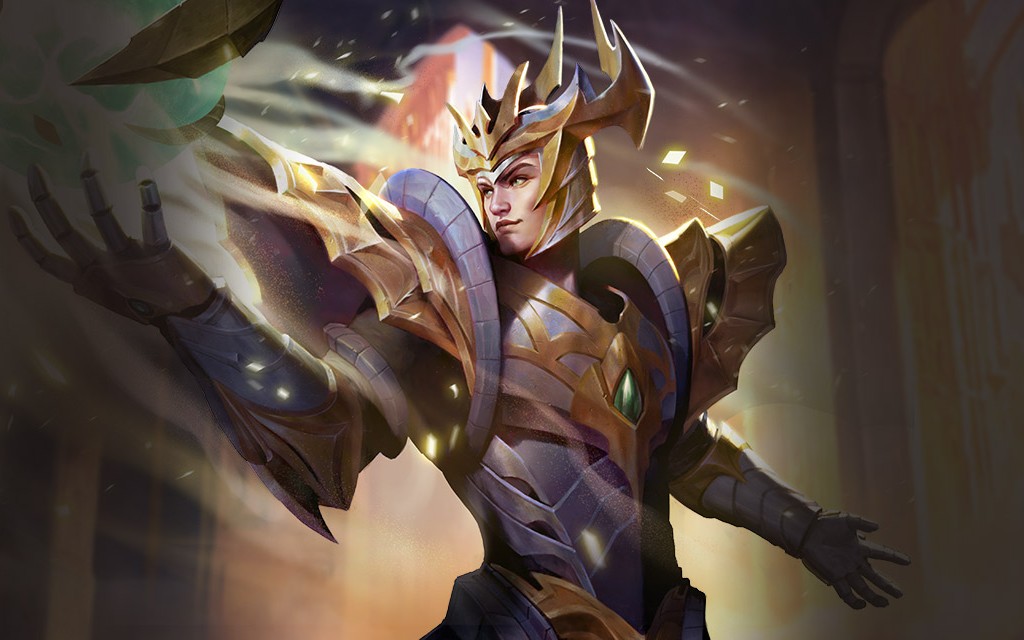 【传说对决体验服】阿莱斯特皮肤:荣耀之徽_哔哩哔哩 (゜-゜)つロ