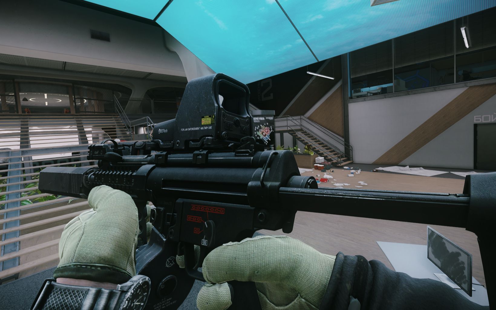 逃离塔科夫手把手教你改枪11鱼鹰消音器mp5