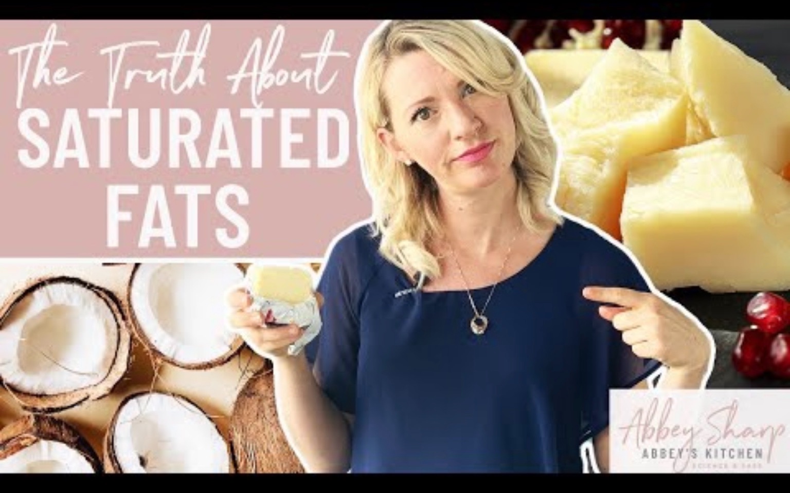 [图]【Abbey Sharp】聊聊关于饱和脂肪和胆固醇｜The TRUTH About Saturated Fat&Cholesterol (Coconut Oil