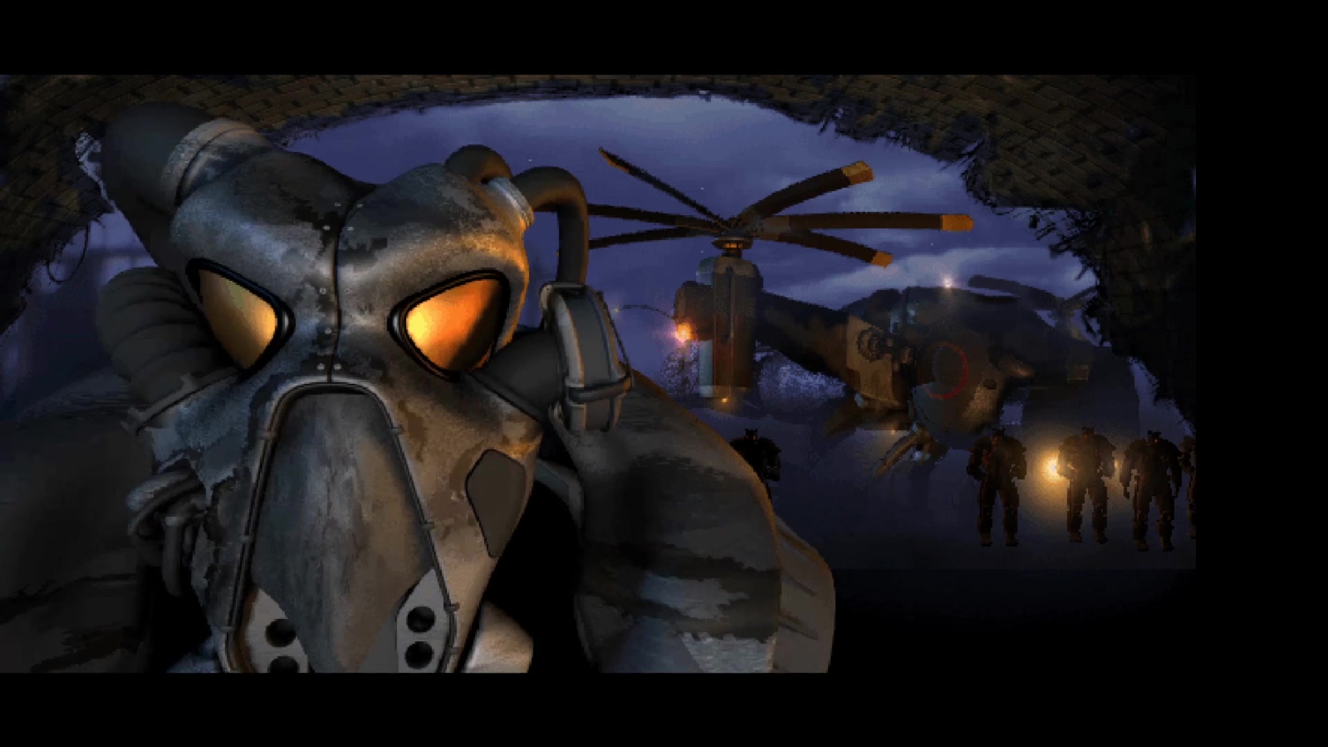 冷门老游戏辐射2的开场动画