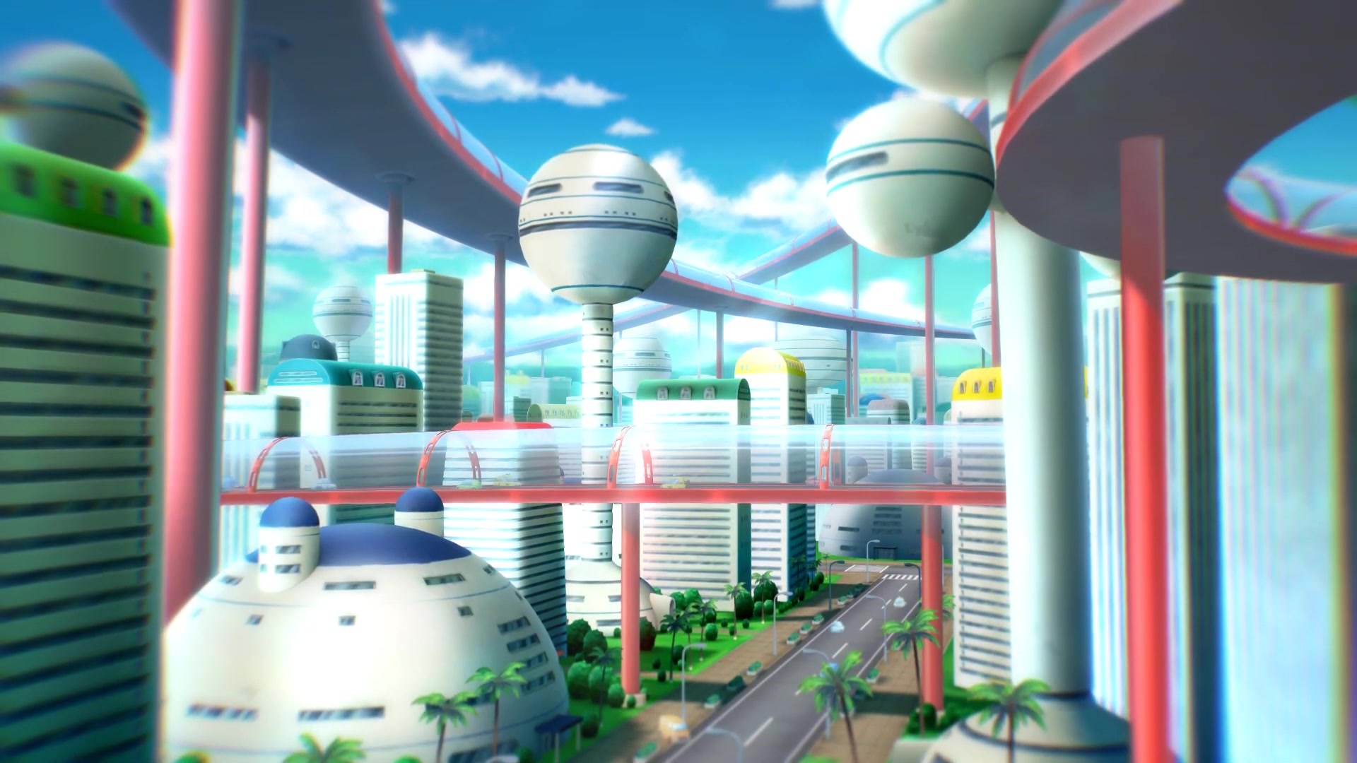 龙珠斗士z部分场景全景展示