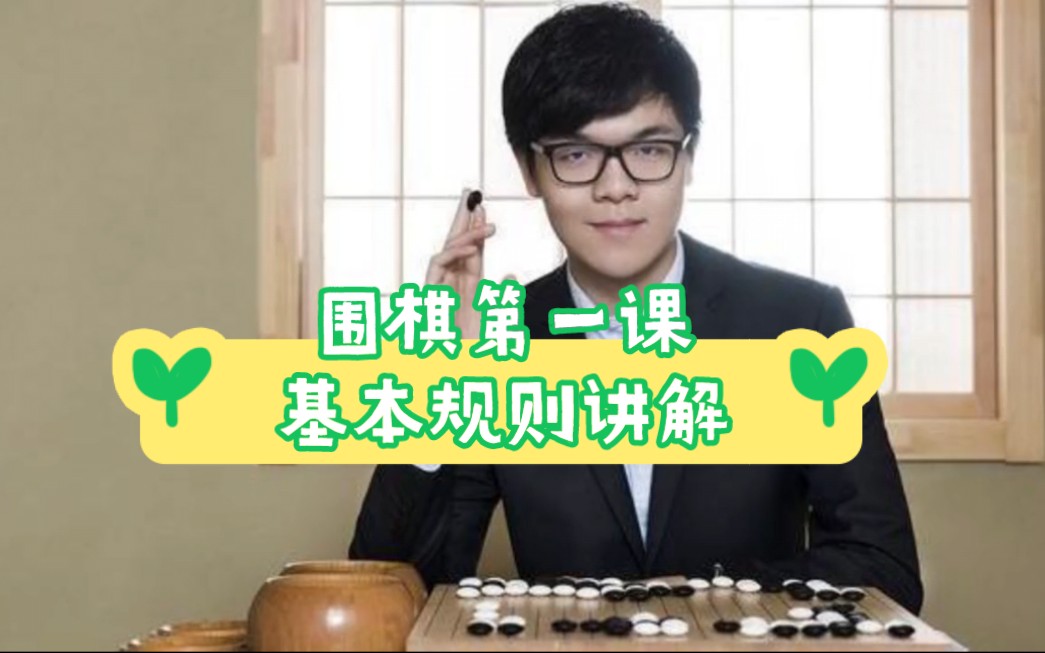 围棋第一课,基本规则讲解哔哩哔哩bilibili