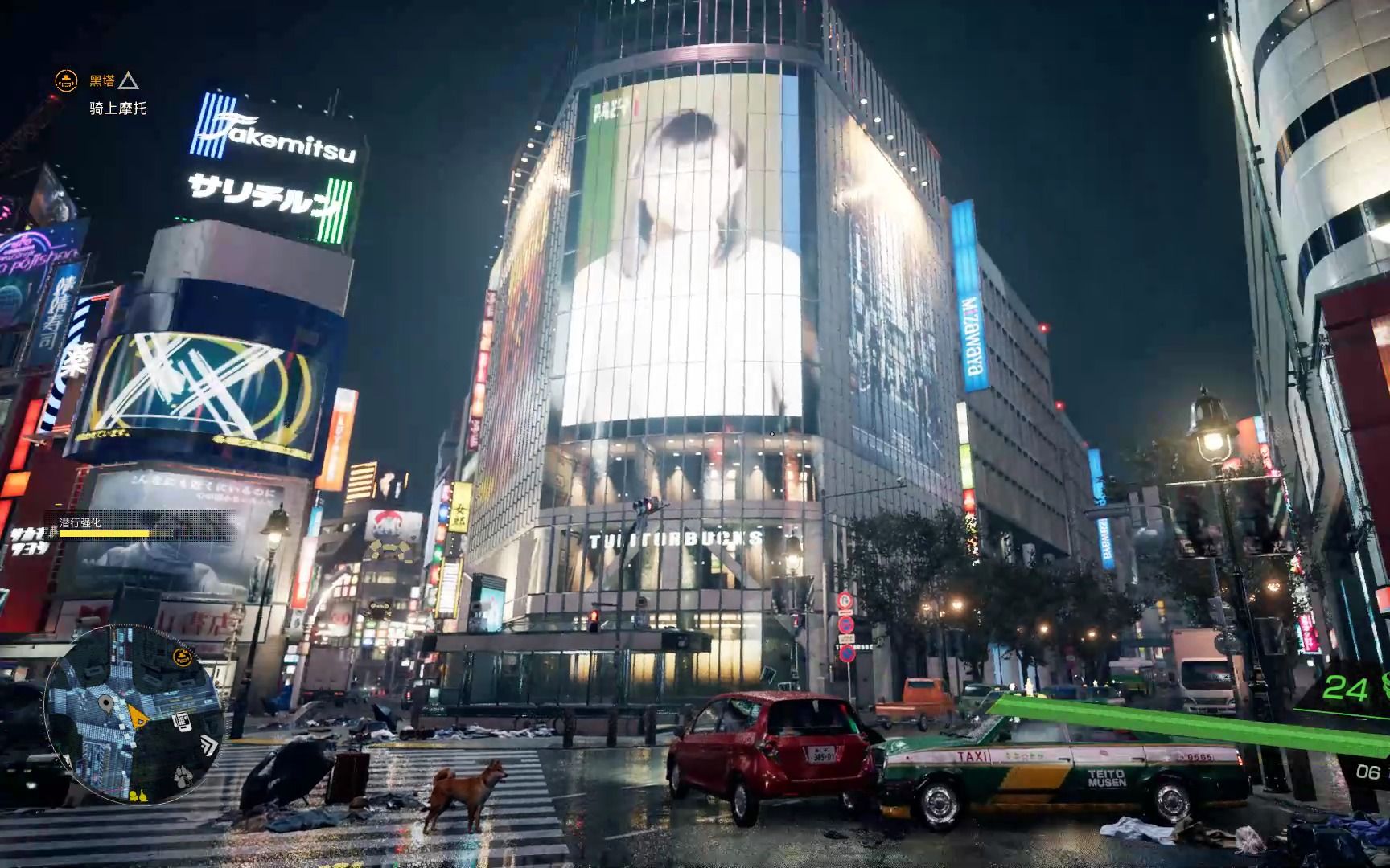 [图]《幽灵线：东京》涉谷SHIBUYA的风景好棒，渋谷十字路口，SHIBUYA109【GhostWire Tokyo】