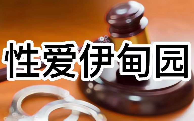 大案要案侦破纪实 性爱伊甸园,一张梦魇无边的网哔哩哔哩bilibili