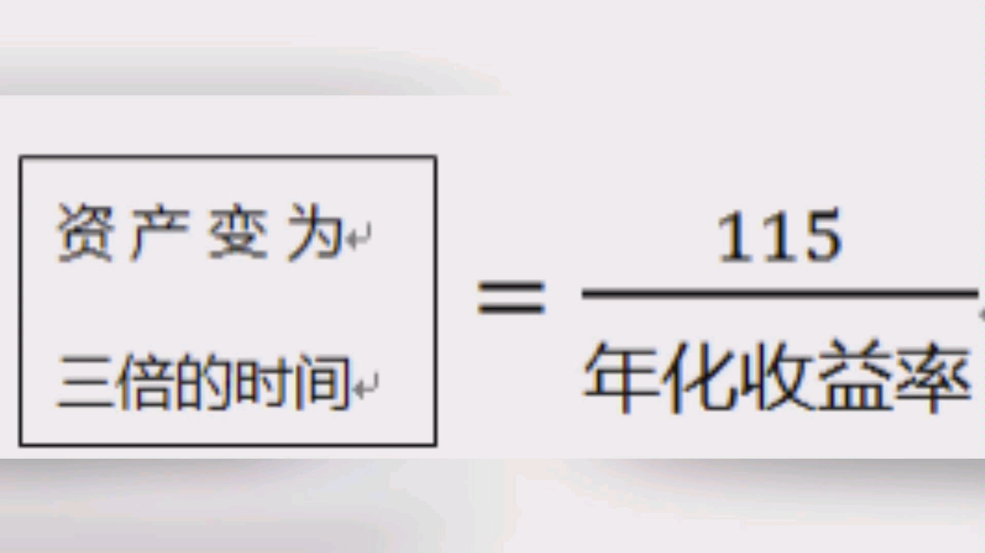 如何使你的资产增长3倍?复利计算法则之115法则哔哩哔哩bilibili