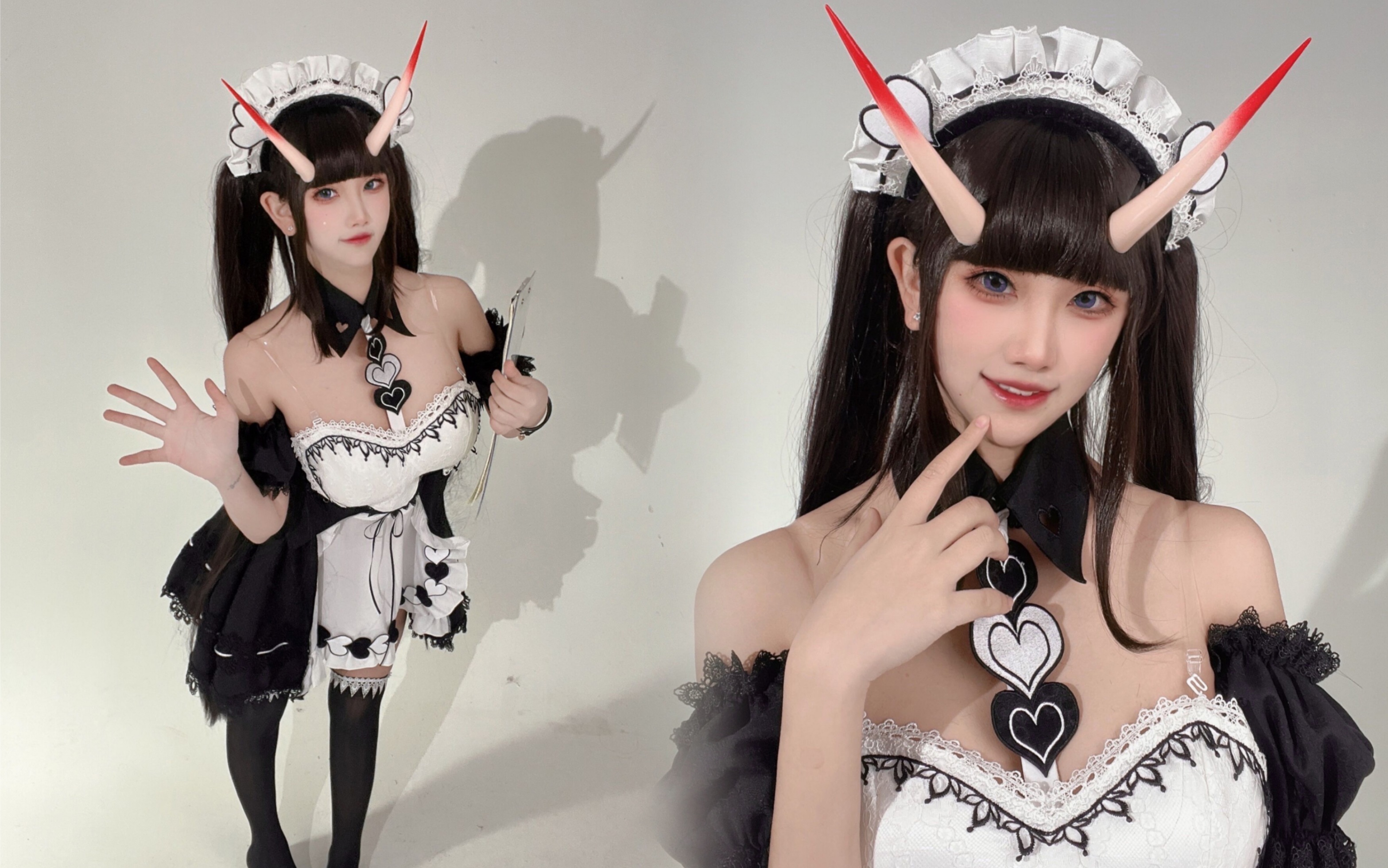 【cos】能代小女仆在呼唤你!请问你要加点冰么?