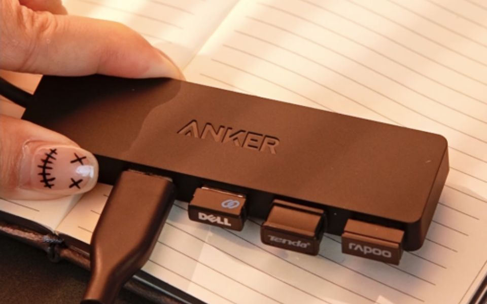 【数码好物】Anker 4口USB3.0高速分线器哔哩哔哩bilibili