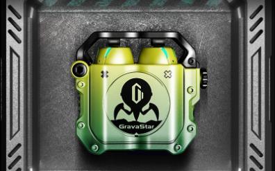 重力星球p7蓝牙耳机机械风帅气耳机电竞游戏耳机降噪运动音乐耳塞