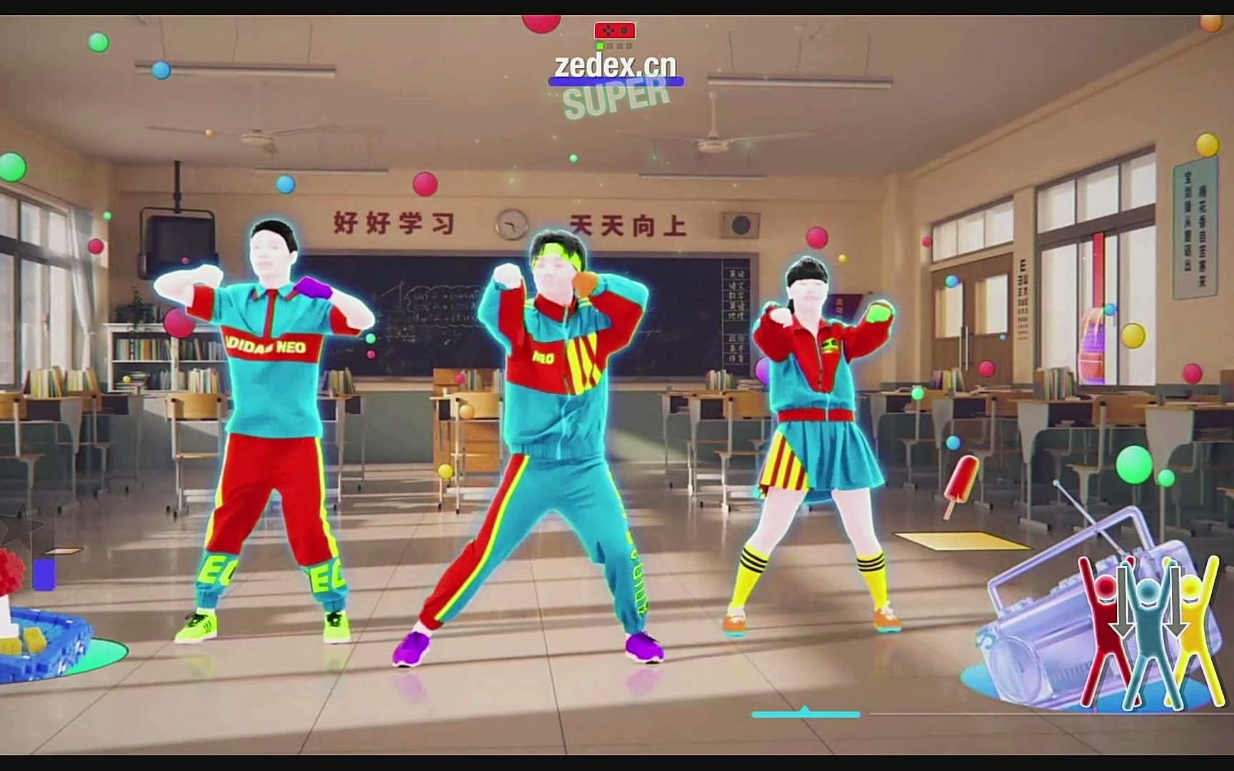 [图]青春在召唤 没见过这么中二的 舞力全开亚洲 Just Dance Asia