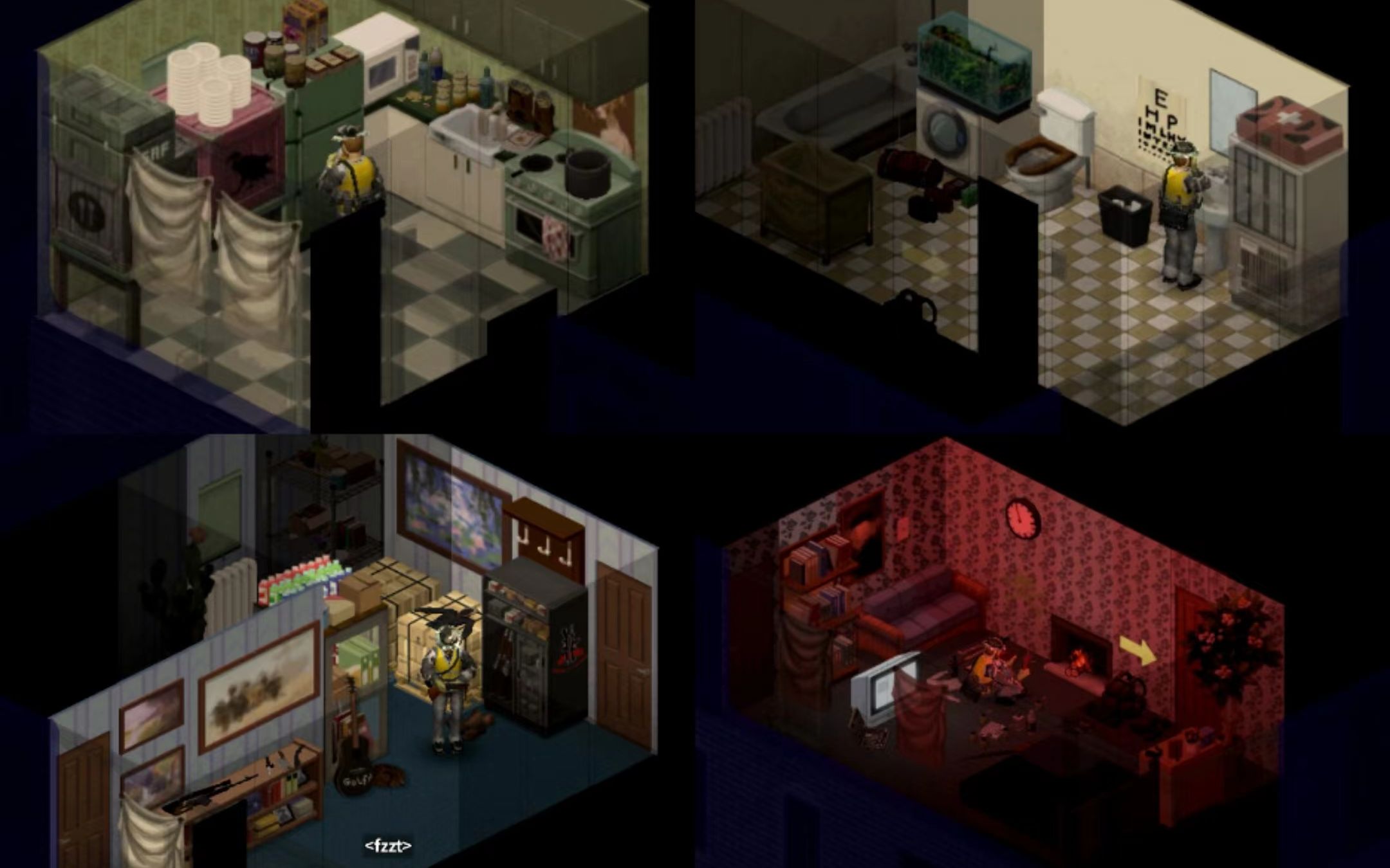 唐人街高层公寓安全屋展示