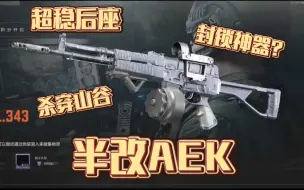 Download Video: 半改实战！性价比AEK，清空封锁山谷超重撤离！