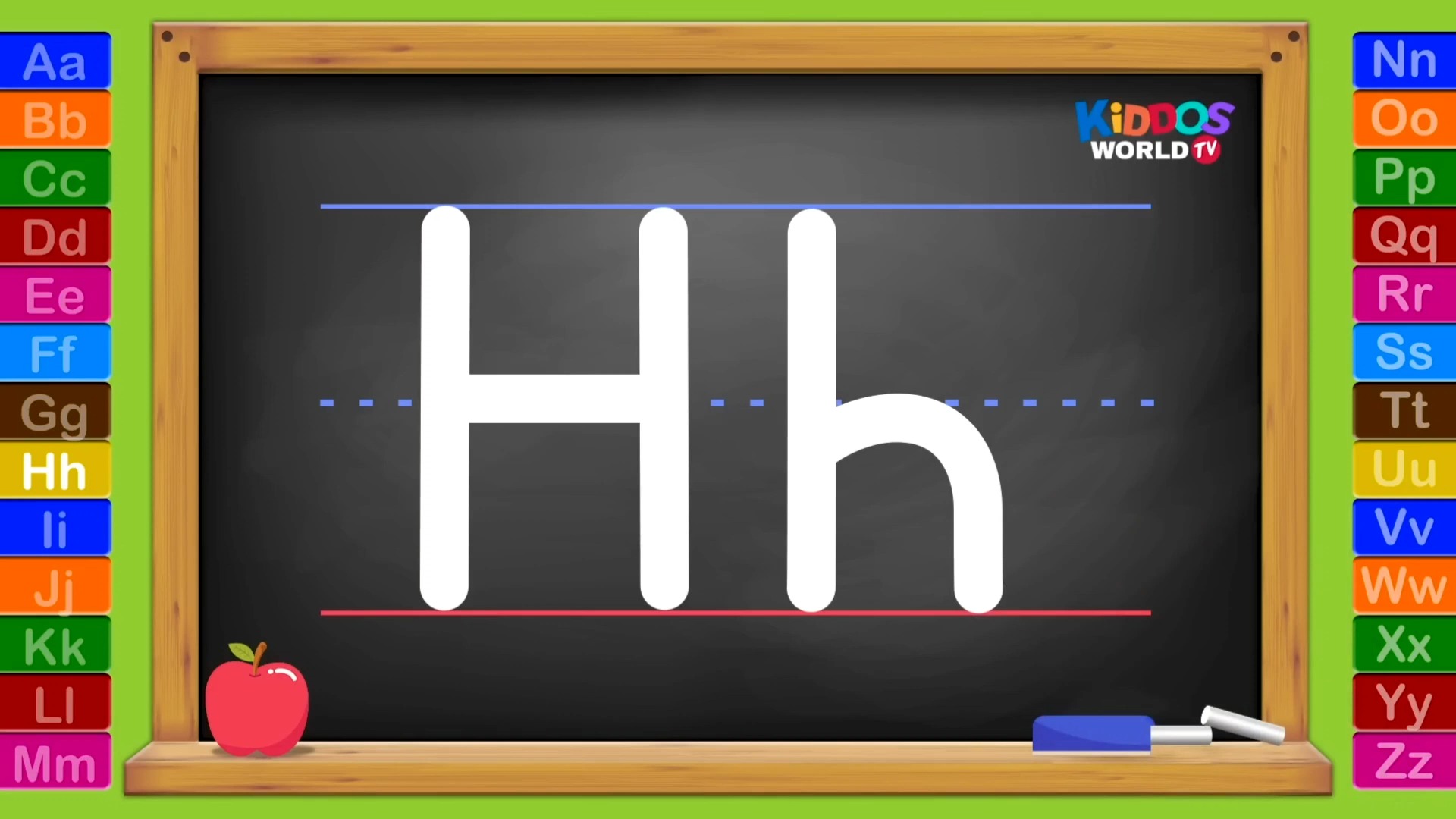 alphabet writing字母书写hh