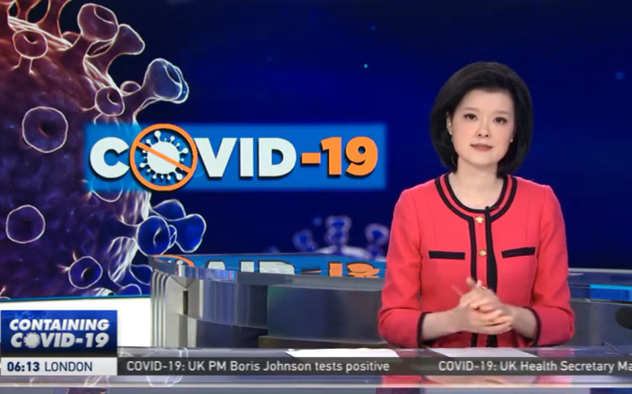 主持人大赛邹韵小姐姐来看看主播时的姐姐英语口语cgtn