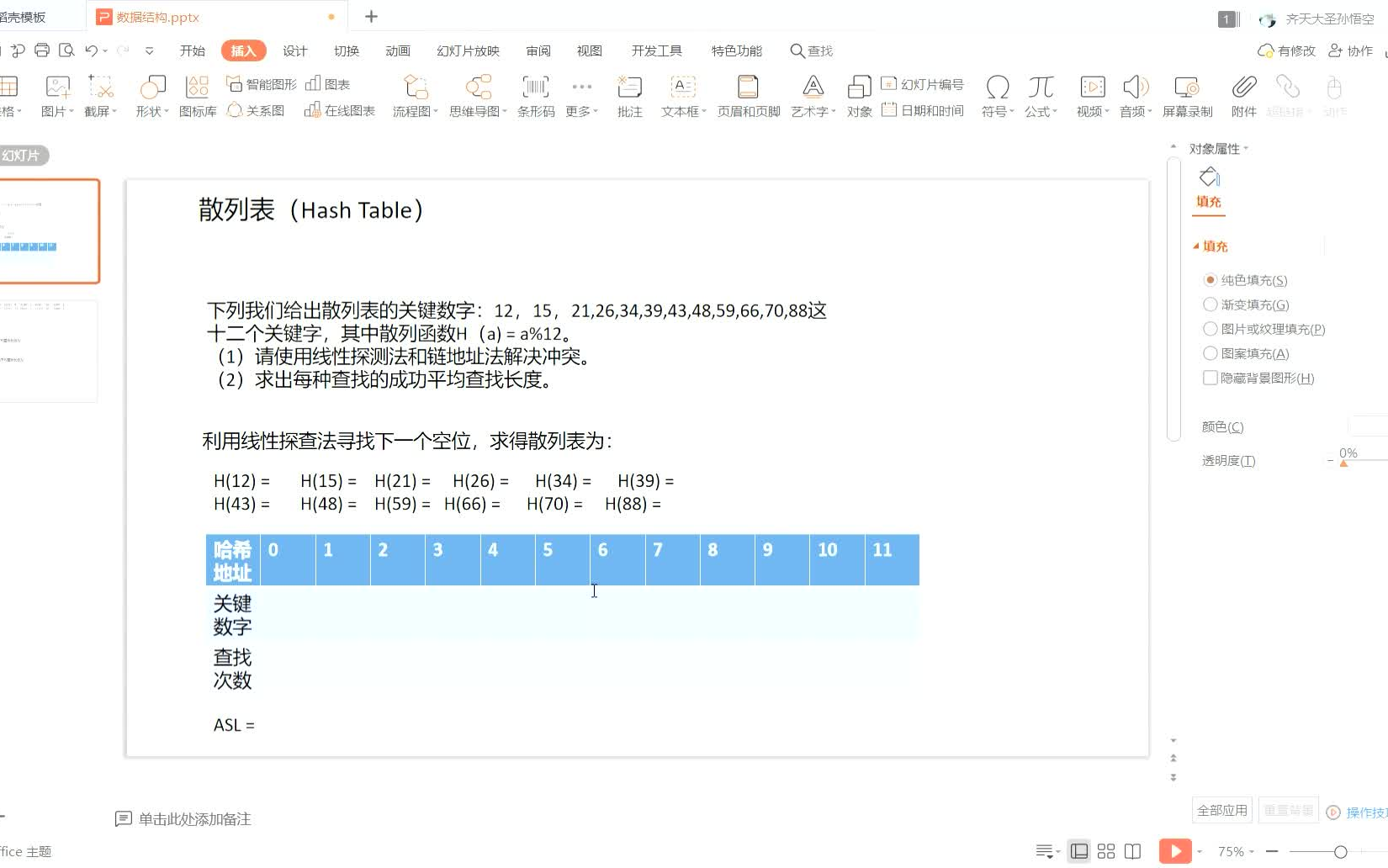 两分钟学会数据结构哈希表关于线性探测法~哔哩哔哩bilibili