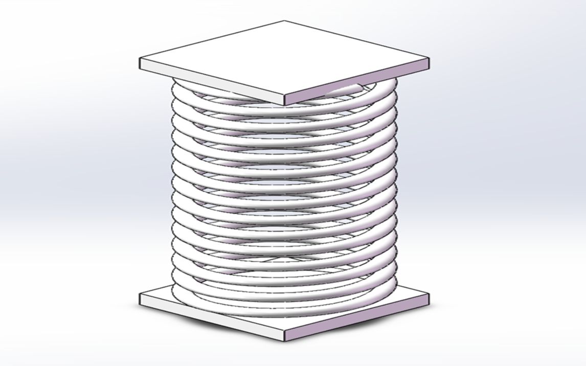 Solidworks弹簧拉伸压缩动画演示哔哩哔哩bilibili