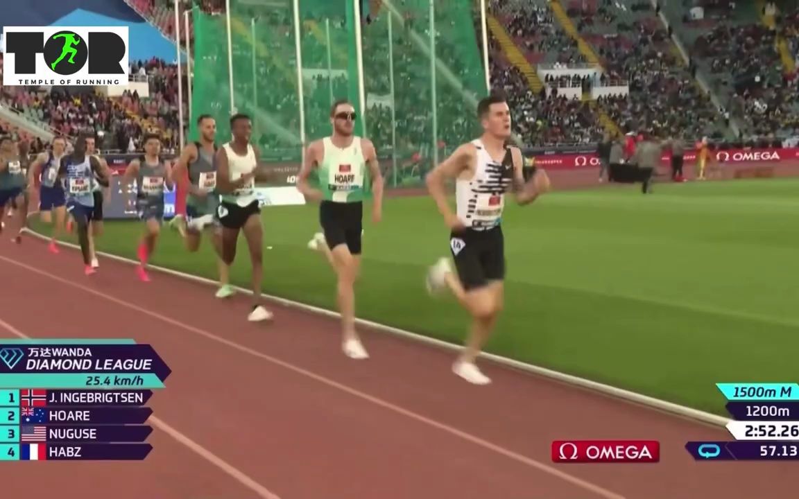 世界田联钻石联赛 Rabat 站男子1500米 Jakob Ingebrigtsen 英格布里格森哔哩哔哩bilibili