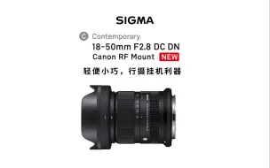 Tải video: 【新品】佳能RF卡口18-50mm F2.8 DC DN轻便小巧，行摄挂机利器