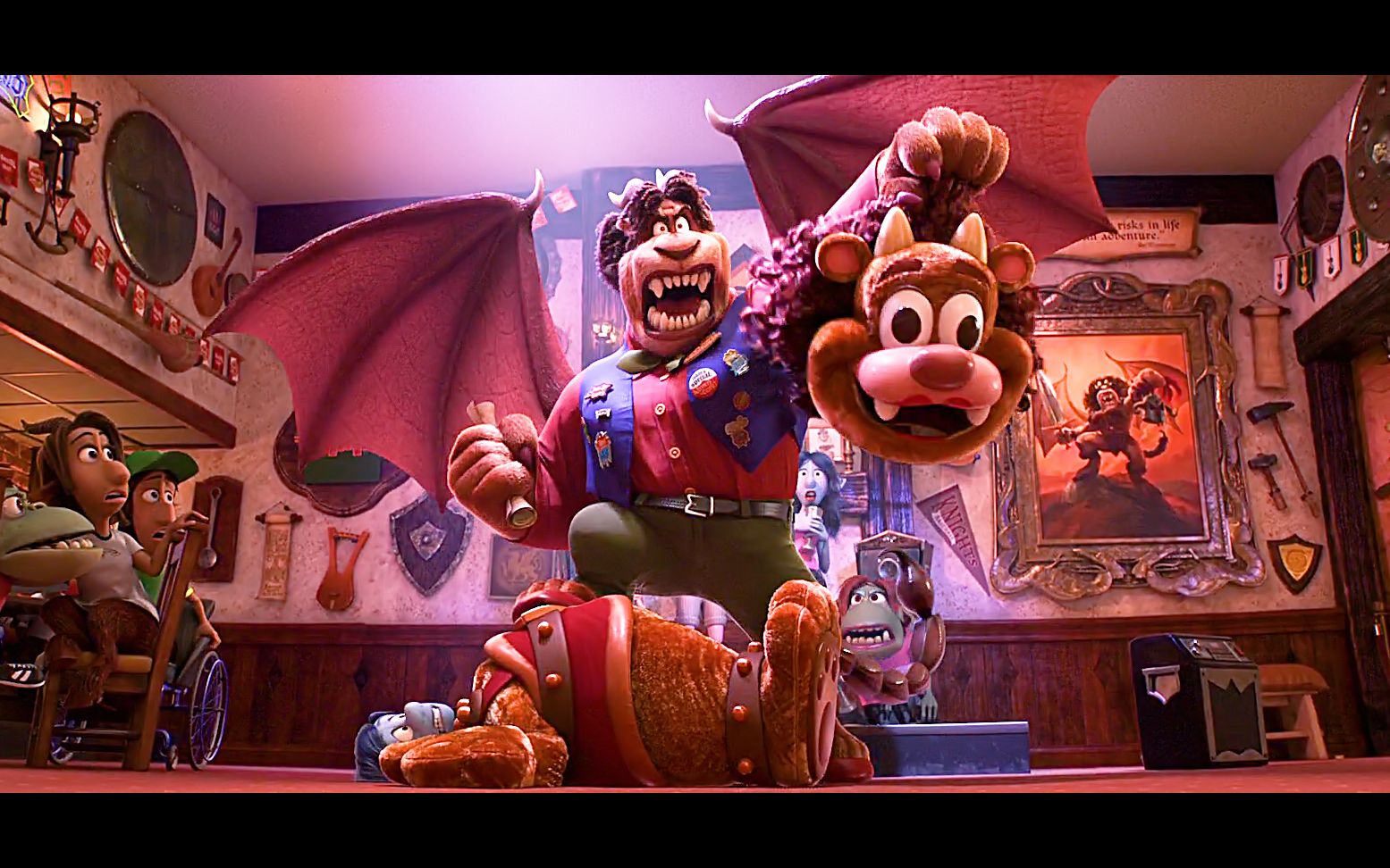 用卡点的方式打开2分之1魔法大门