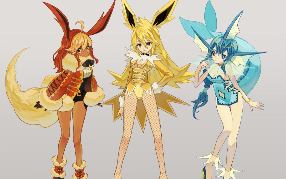 宝可梦娘 同人合集 变化之后的宝可梦你认识多少呢?