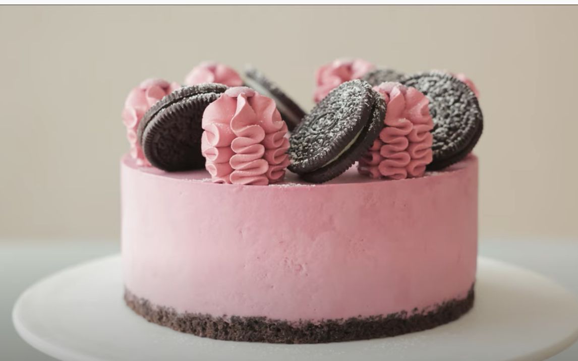 【早安甜食】【搬运】【cooking tree】oreo ruby chocolate cheese