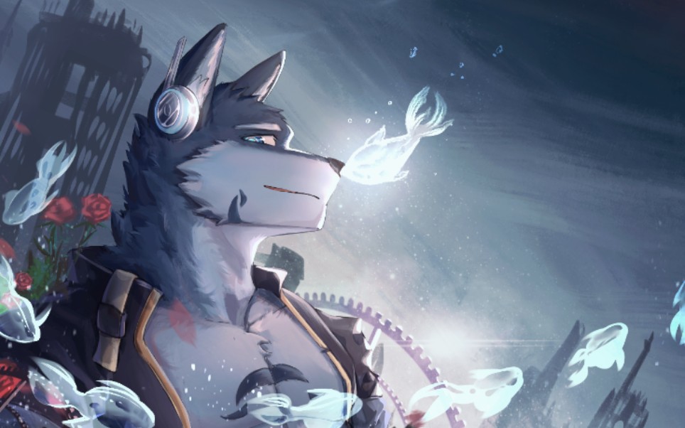 [图]【furry/procreate】曲绘The Last Page