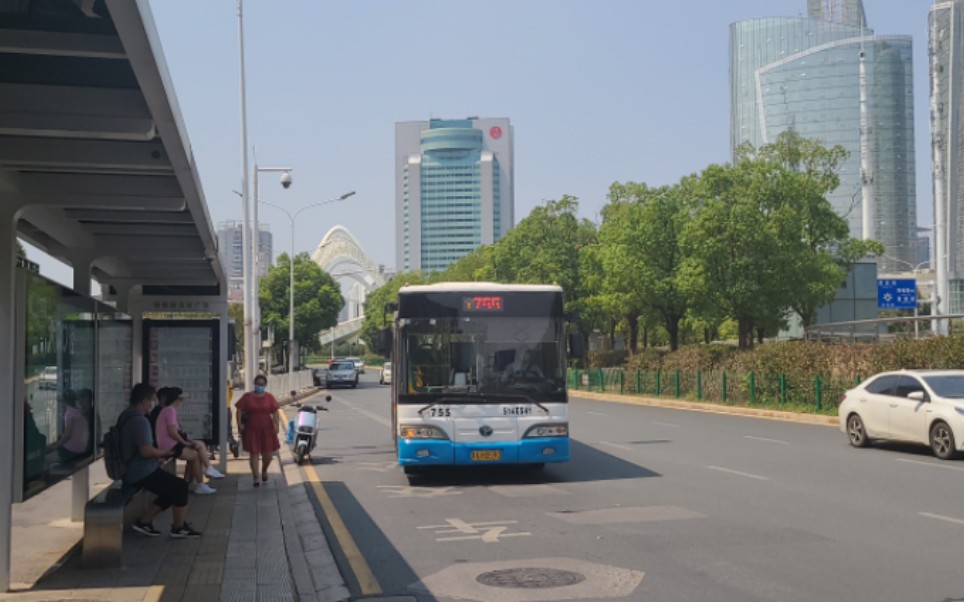 电车男pov 168:褪去光环的光谷著名路线-武汉公交集团755路珞喻路光谷