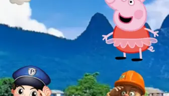 佩奇逛幼儿园！